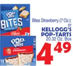 Bravo Supermarkets KELLOGG'S POP-TARTS 20.32 Oz. Box offer