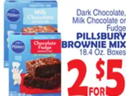 Bravo Supermarkets PILLSBURY BROWNIE MIX offer