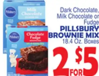 Bravo Supermarkets PILLSBURY BROWNIE MIX offer