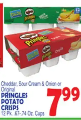 Bravo Supermarkets PRINGLES POTATO CRISPS offer