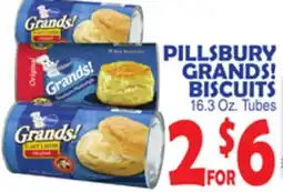 Bravo Supermarkets PILLSBURY GRANDS! BISCUITS offer