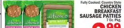 Bravo Supermarkets Chicken Breakfast Sausage Patties offer