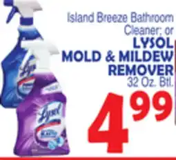 Bravo Supermarkets LYSOL MOLD & MILDEW REMOVER offer