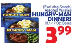 Bravo Supermarkets HUNGRY-MAN DINNERS offer