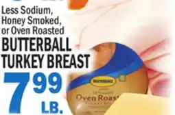 Bravo Supermarkets Butterball Turkey Breast offer
