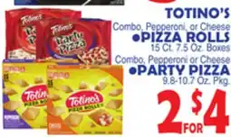 Bravo Supermarkets Totino's Combo, Pepperoni, or Cheese offer