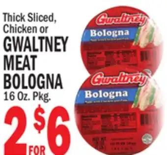 Bravo Supermarkets Gwaltney Meat Bologna offer