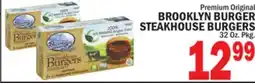 Bravo Supermarkets BROOKLYN BURGER STEAKHOUSE BURGERS offer