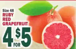 Bravo Supermarkets RUBY RED GRAPEFRUIT offer