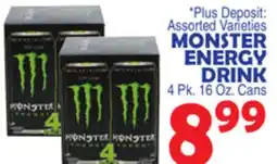 Bravo Supermarkets MONSTER ENERGY DRINK offer