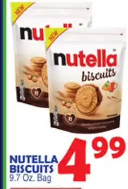 Bravo Supermarkets NUTELLA BISCUITS offer