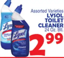 Bravo Supermarkets LYSOL TOILET CLEANER offer