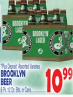 Bravo Supermarkets Brooklyn Beer offer