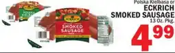 Bravo Supermarkets ECKRICH SMOKED SAUSAGE offer