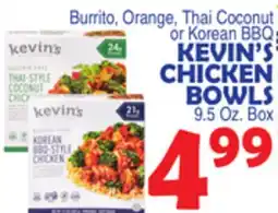 Bravo Supermarkets KEVIN'S CHICKEN BOWLS offer