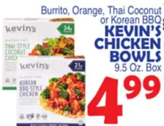 Bravo Supermarkets KEVIN'S CHICKEN BOWLS offer