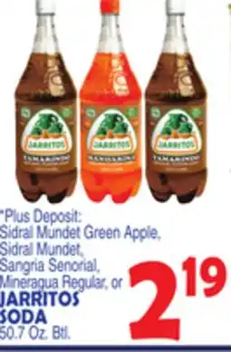 Bravo Supermarkets Jarritos Soda offer