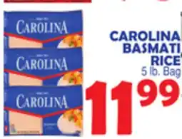 Bravo Supermarkets CAROLINA BASMATI RICE offer