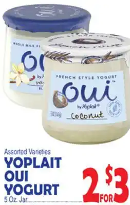 Bravo Supermarkets Yoplait Oui Yogurt offer