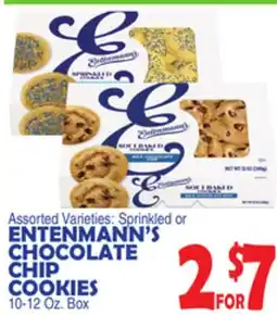 Bravo Supermarkets ENTENMANN'S CHOCOLATE CHIP COOKIES offer