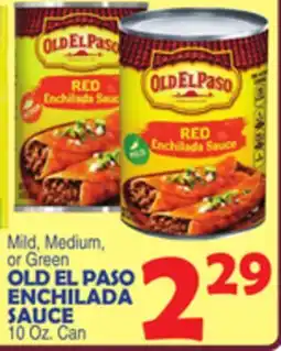 Bravo Supermarkets OLD EL PASO ENCHILADA SAUCE offer