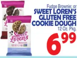 Bravo Supermarkets SWEET LOREN'S GLUTEN FREE COOKIE DOUGH offer