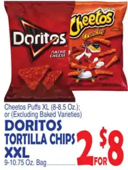 Bravo Supermarkets DORITOS TORTILLA CHIPS offer