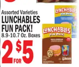 Bravo Supermarkets LUNCHABLES FUN PACK offer