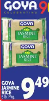 Bravo Supermarkets GOYA JASMINE RICE offer