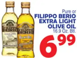 Bravo Supermarkets FILIPPO BERIO EXTRA LIGHT OLIVE OIL offer