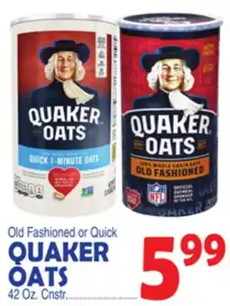 Bravo Supermarkets QUAKER OATS offer