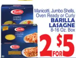 Bravo Supermarkets BARILLA LASAGNE offer