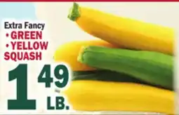 Bravo Supermarkets GREEN YELLOW SQUASH offer