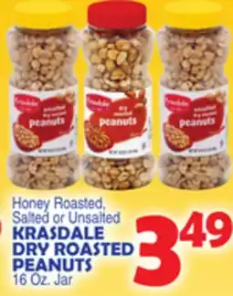Bravo Supermarkets KRASDALE DRY ROASTED PEANUTS offer