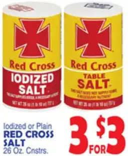 Bravo Supermarkets RED CROSS SALT offer
