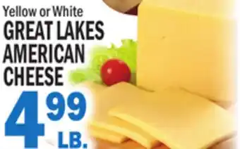 Bravo Supermarkets GREAT LAKES AMERICAN CHEESE offer
