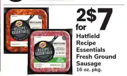 ACME Hatfield Recipe Essentials Fresh Ground Sausage offer