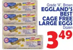 Bravo Supermarkets Eggland's Best Cage Free Large Eggs offer