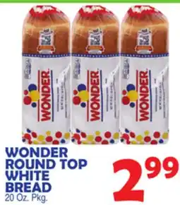 Bravo Supermarkets WONDER ROUND TOP WHITE BREAD offer