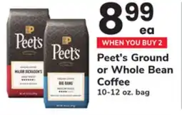 ACME Peet's Ground or Whole Bean Coffee offer