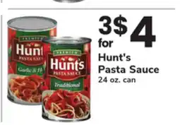 ACME Hunt's Pasta Sauce offer