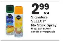 ACME Signature SELECT No Stick Spray offer
