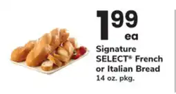 ACME Signature SELECT French or Italian Bread offer