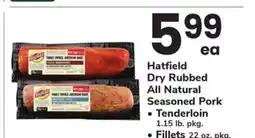 ACME Hatfield Dry Rubbed All Natural Seasoned Pork offer