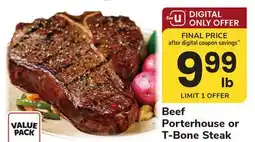 ACME Beef Porterhouse or T-Bone Steak offer