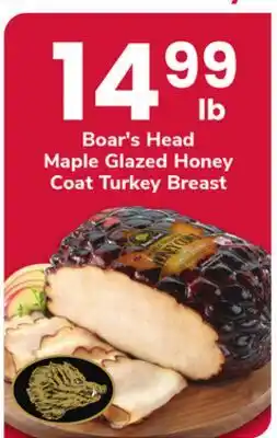 ACME Boar's Head Maple Glazed Honey Coat Turkey Breast offer