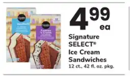 ACME Signature SELECT Ice Cream Sandwiches offer