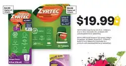 CVS Adult Zyrtec 24-35 ct., children's 8 oz or 24 ct offer