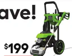 Lowe's 2200-PSI 1.2-GPM Electric Pressure washer offer