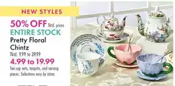 Boscov's Pretty Floral Chintz offer
